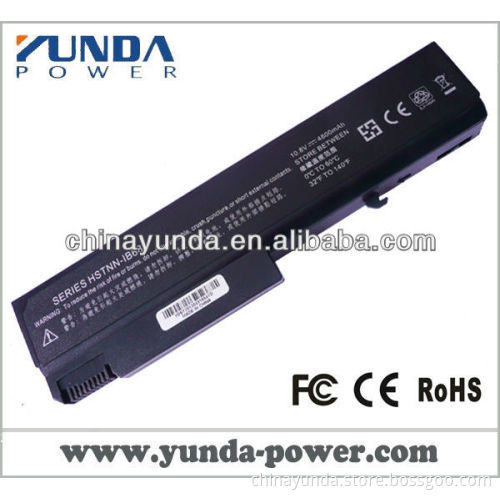 Factorysale laptop battery for HP/Compad 6353B.6530b(10.8V 4800MAH)